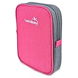 LunchBots Bento Sleeve - Pink - Carrying Case for