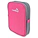 LunchBots Bento Sleeve - Pink - Carrying Case for LunchBots Bento Trio and Cinco 6” x 8” Containers