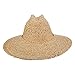 Scala Women's Raffia Lifeguard Hat, Natural, One Size