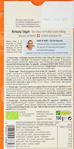 Rapunzel Nirwana vegane Schokolade HiH, 6er Pack (6 x 100 g) – Bild 3