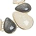 Statement Necklace, SUMAJU Statement Bib Collar Necklace Vintage Lucite Teardrop