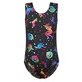 HUANQIUE One-piece Kids Ballet Dance Unitard Gymnastics Leotards For Girls
