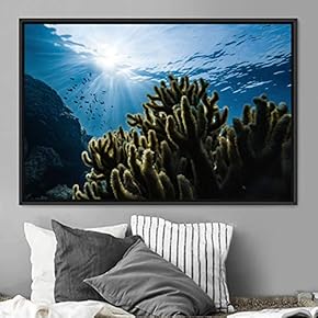 signwin Framed Canvas Wall Art Deep Under Group...