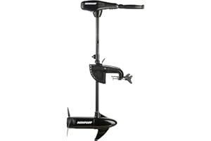 Newport Vessels NV-Series 46lb Thrust Saltwater Transom Mounted Trolling Electric Trolling Motor w/ LED Battery Indicator & 3