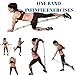 FOMI 7 Ring Stretch and Resistance Exercise Band | Back, Foot, Leg, and Hand Stretcher, Arm Exerciser | Portable | for Home or Fitness Center Workout, Physical Therapy