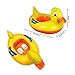 Jellydog Duck Baby Floats, Cool Squawking Baby Inflatable Pool Float, Kids Summer Swim Ring, Safe Seat Boat for Age 1-3 Years
