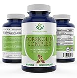 Pure Forskolin Extract with Standardized 40% Forskolin for Weight Loss by Lifeboost Wellness | High Potency Fat Burner | Boosts Metabolism | GMP Certified | Made in the USA | 60 Capsules