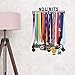 FitGoalz Custom Medal Holder Running Medal Hanger Display - Race Medal Display Rack Award Wall Display for Marathon Runner Wrestling Girls Gymnastics Ribbon Sport Metal Holder for Awards Display - NL