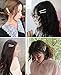 LOVINSHOW 5pcs Pearl Hair Clips Hairpins for Women Lady Girls Faux Pearl Hair Barrettes Bobby Pins Decorative Wedding Bridal Hair Accessories