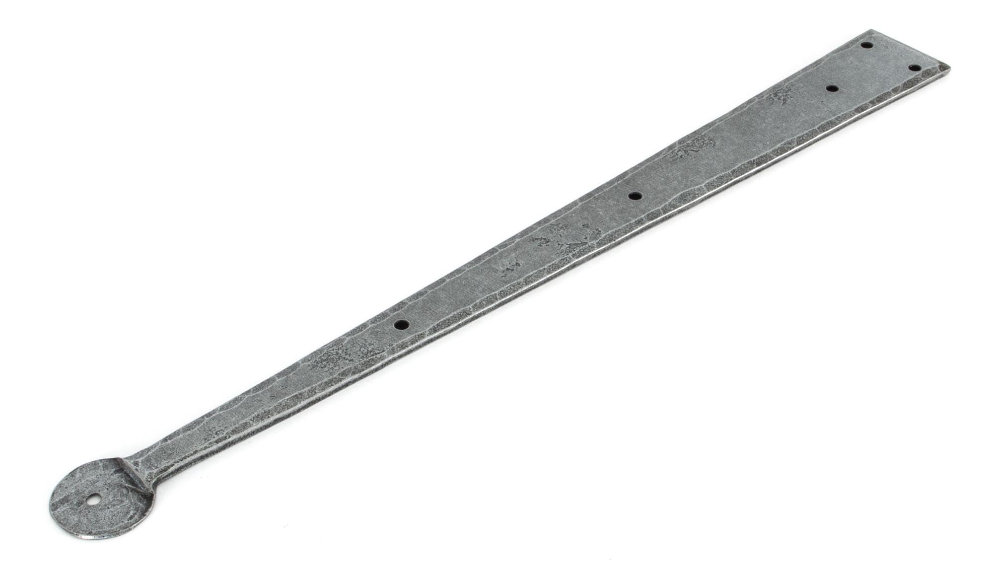 From The Anvil Pewter 18 Inch Penny End Hinge Front (Pair)