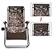 Timber Ridge Zero Gravity Chair Oversized Recliner Padded Folding Patio Lounge Chair 350lbs Capacity Adjustable Lawn Chair with Cup Holder, Headrest, for Outdoor, Camping, Patio, Lawn