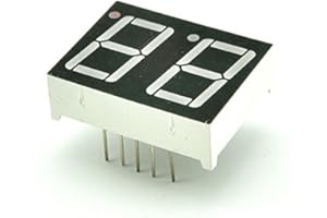 GERNAL New 4 X 0.56 2 Digit 7-Segment Super Green LED Display Common Cathode