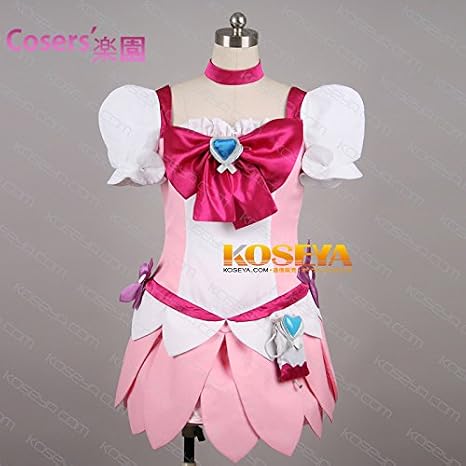Amazon ハートキャッチプリキュア Heartcatchprecure キュアブロッサム コスプレ衣装 Cosplay衣装 アニメ ハロウィン コスチューム イベント パーティー メイド服 仮装 コスプレ 仮装 通販