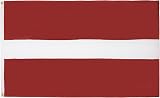 AZ FLAG Latvia Flag 3x5 Ft 100D Polyester with 2 Brass Eyelets Fade Resistant
