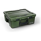 DECKED Halfrack 32 L Protective Case with Dividers - Ranger Green