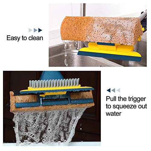 Yocada Sponge Mop Home Commercial Use Tile Floor Bathroom Garage
