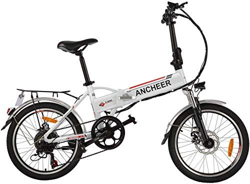 ancheer 20 inch wheel folding city commuter electric bike