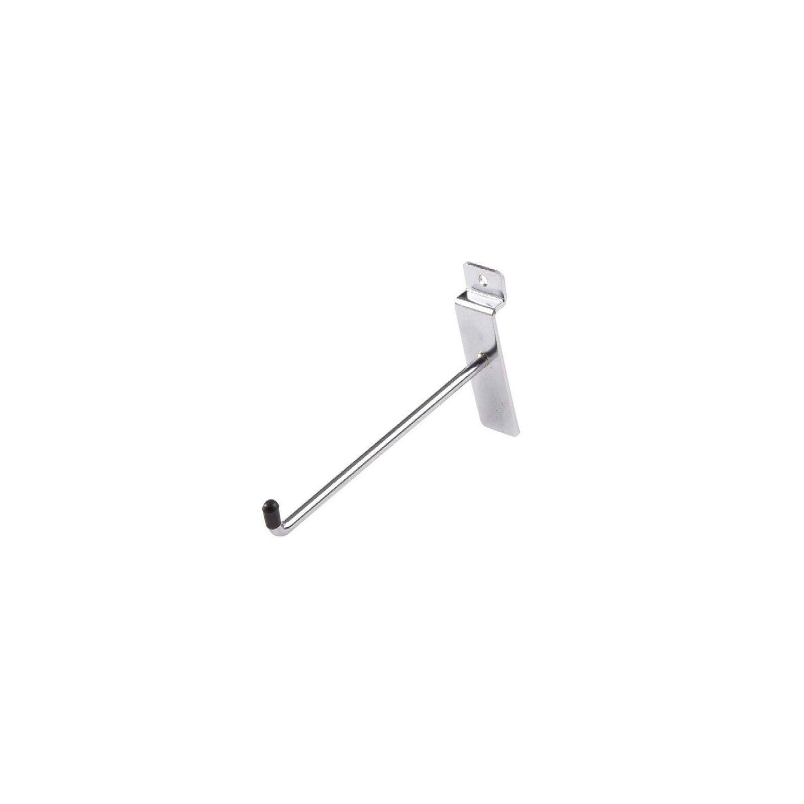 75x 4 INCH 4" SLATWALL Slat Board Hooks Accessory Single Prong Shop Retail Display