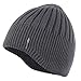 Home Prefer Boys Toddler Knit Beanie Hat Kids Winter Hat Warm Skull Beanie with Ears Cover Gray