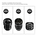 ESDDI 67mm ND 1000 Filter Neutral Density MRC ND 10 Stop Professional Photography Filter Dark Black Aluminum Frame Lens Bundle for Lens