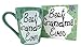 KINREX Best Grandma Ever Mug – Valentines Day Mothers Day Gifts Coffee Cup for Women, Mother, Grandmother, Parent, Gift for Christmas, Birthday, Turquoise, 12 oz. Novelty Tea Cups