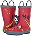 Western Chief Boys Waterproof Printed Rain Boot with Easy Pull On Handles