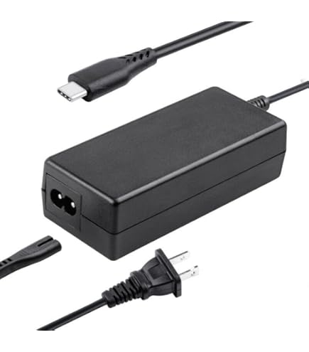Amazon.com: PowerHOOD 65W AC/DC Adapter USB C Power Cord