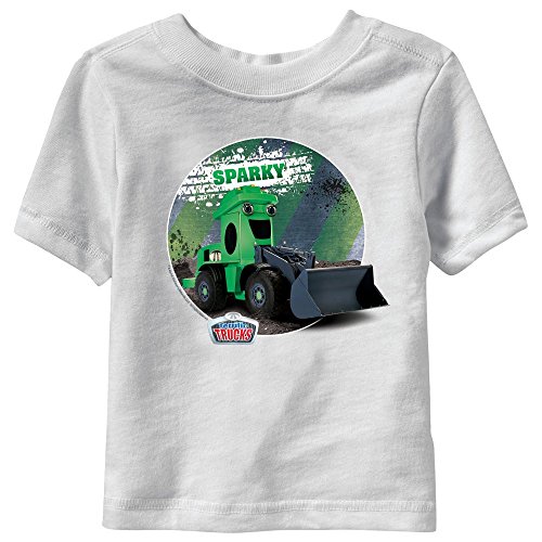 Terrific Trucks Sparky Terrific Trucks Kids T-Shirt - White X-Small