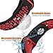 NO1seller Top Compatible Bands Replacement for Fitbit Versa Smart Watch Women Men Small Large, Soft Silicone Sport Strap with Ventilation Holes Replacement Accessories Wristband Black/Red Small