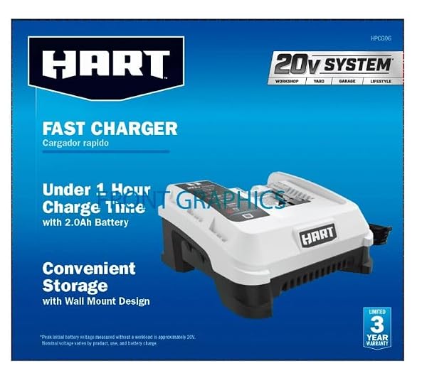 20V 3 AMP FAST CHARGER (TOOL-ONLY)