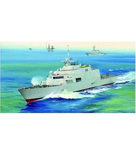 Amazon.com: Trumpeter USS Fort Worth LCS-3 Building Kit : Arts