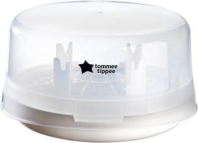 Tommee Tippee Microwave Steriliser 4 Minute Cycle for Bottles & Accessories