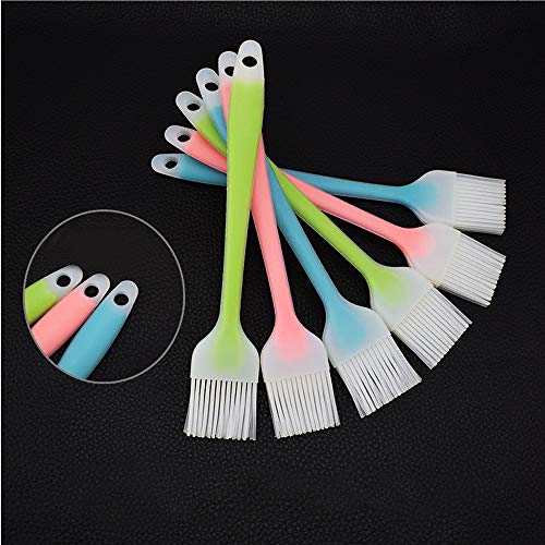 iPstyle Baking Brushes Silicone BBQ Grill Oil Pastry Brush Liquid Oil Pen Cake Butter Bread Pastry Brush BBQ Utensil Safety Basting Brush - Thumbnail 6