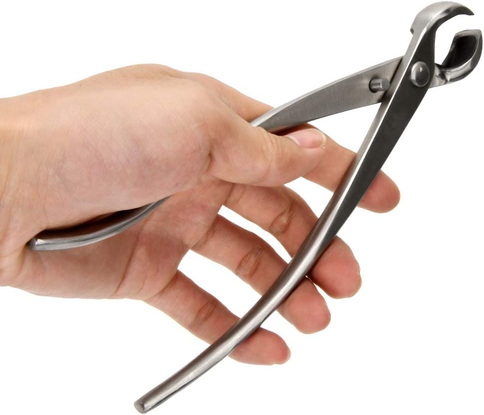 Nikou Branch Cutter-210mm Stainless Steel Knob Cutters Round Edge Cutters Gardening Bonsai Tool