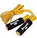 FLASH SALE adjustable Jump Rope - Squat Pad - for Crossfit, Speed, MMA, Boxing Workout & Fitness Training - Includes Carry Case - Premium Quality Gear