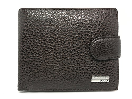 Qtmy rfid blocking genuine leather long wallet for men