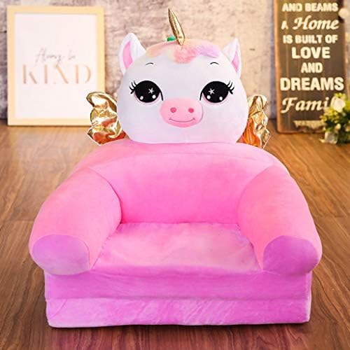 Cartoon Children Upholstered Chair, Children's 2 In 1 Flip Open Foam Sofa Kid's Chair Preschool Children Upholstered Mini Armrest Multifunctional Convertible Couch For Kids-G-80 * 50 * 55cm