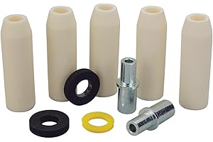 Skat Blast Medium Ceramic Nozzle Combo Pack for Skat Blast Power Siphon Sandblasting Guns, Made in USA, 6300-60