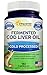 Fermented Cod Liver Oil - 180 Capsules - Fish Oil Blend Supplement Pills - Natural Source of Omega 3 Fatty Acids, Vitamin D & A - Supports Eye, Skin, Joint, Brain & Heart Health