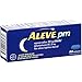 Aleve PM Caplets, Naproxen Sodium 220 mg (NSAID)/diphenhydramine HCl 25 mg, Pain Reliever/Nighttime Sleep-Aid, Non-Habit Forming, 80 Count