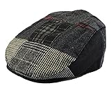 Epoch Men's Premium Wool Blend Classic Flat Ivy Newsboy Collection Hat (X-Large, 1579-Patch)
