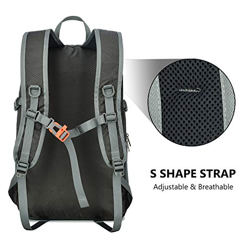 NEEKFOX Lightweight Packable Hiking Backpack 30L Travel Hiking Daypack