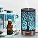 Essential Oil Diffuser MOICO Ultrasonic Cool Mist Oil Diffuser with Waterless Auto Shut-Off Protection,7 Colors Changed LED 100ml Capacity Metal Aromatherapy Diffuser （Tree）thumb 2