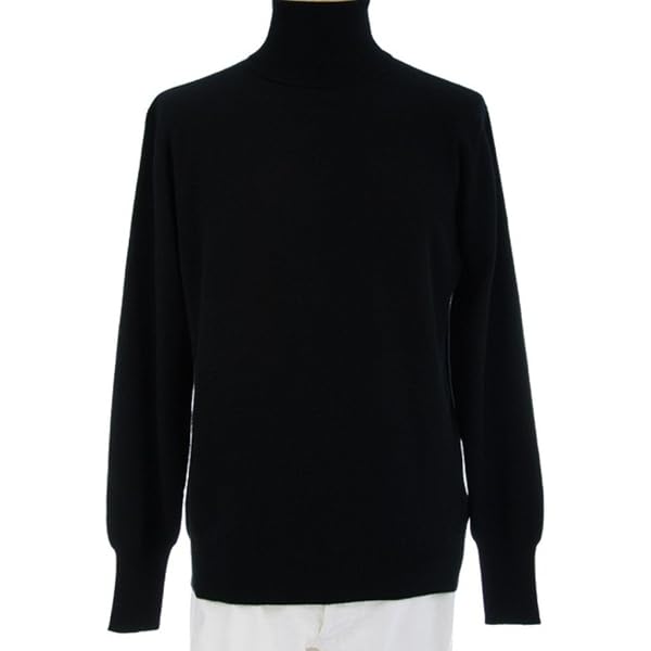Theory Mens Riland Crewneck Grid in Light Bilen Black X-Small at
