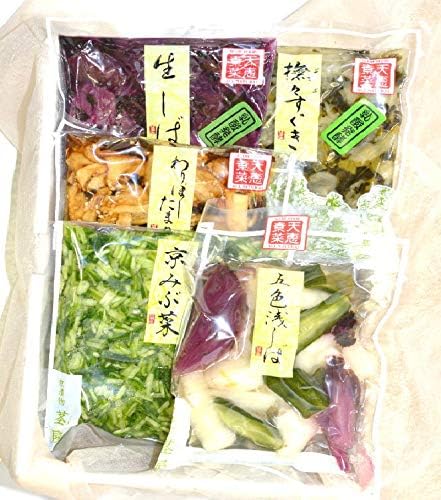 【京つけもの茎屋】無添加 漬物 ギフト お礼 手土産 お誕生日のお祝いなどに人気 後味爽やかなお漬物 【お届け日時指定可能】＜熨斗紙 可＞