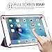 MoKo Case Fit iPad Mini 4 - Slim Lightweight Smart Shell Stand Cover Case with Auto Wake/Sleep Fit iPad Mini 4 (2015 Edition) 7.9 inch iOS Tablet, Purple