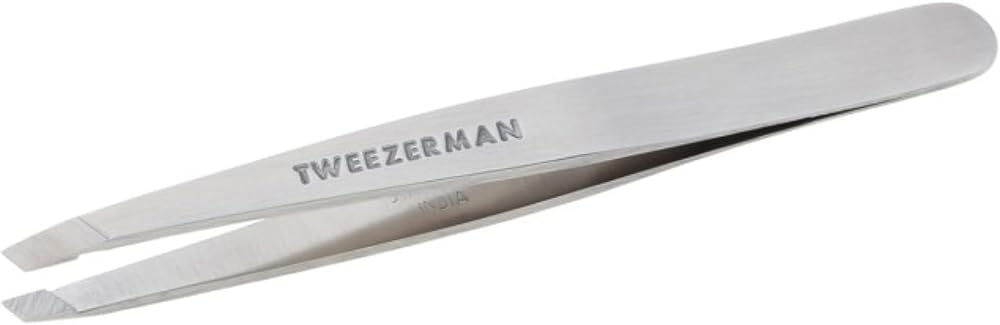 Tweezerman Classic Slant Tweezer Professional Stainless Steel Precision Eyebrow