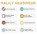 KALILY 9PCS Headband Bandana - Versatile Solid Sports & Casual Headwear -Multifunctional Seamless Neck Gaiter, Headwrap, Balaclava, Helmet Liner, Face Mask for Camping, Running, Cycling, Fishing etc