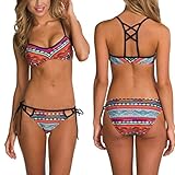 Creazy Sexy Women Bikini Set Swimwear Push-Up Bra Padded Swimsuit Beachwear