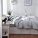 LIFETOWN 100% Jersey Knit Cotton Duvet Cover Set T-Shirt Feel Bedding Set Ultra Soft Wrinkle-Free (Grey, King)